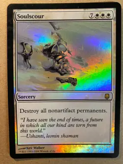 MTG 1x FOIL Soulscour Darksteel Modern Magic the Gathering Card x1 NM - Image 1