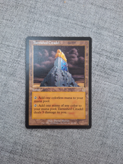 Tarnished Citadel Rare Magic the Gathering card - Image 1