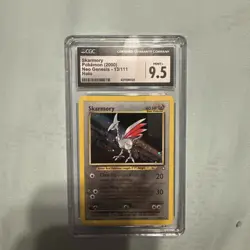 CGC 9.5 Skarmory 13/111 Neo Genesis Holo Rare Pokemon Card Graded - Image 1
