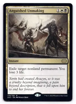 Anguished Unmaking NM Double Masters 2022 170/331 MTG Regular - Image 1