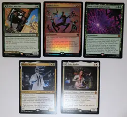 MTG Spider-Man, 5 Lot, Miles Morales, Peter Parker, Mister Negative, Spider Ver - Image 2