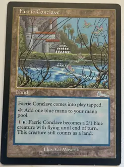 MTG Faerie Conclave ✅NM ! Urza's Legacy / Magic The Gathering - Image 1