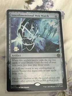 Interdimensional Web Watch [Marvel's Spider-Man Prerelease Promos] Foil - Image 1