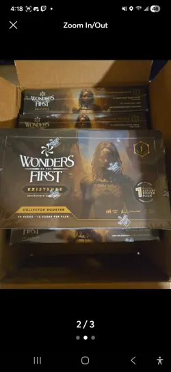 Wonders of the First Existence 1st Edition Booster Box case - Image 2