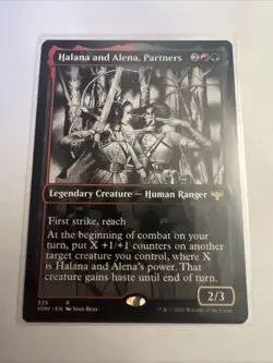 Halana and Alena, Partners (Showcase) - Innistrad: Crimson Vow (VOW) - Image 1