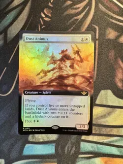 Dust Animus Outlaws of Thunder Junction Extended Art Foil Rare - Image 1
