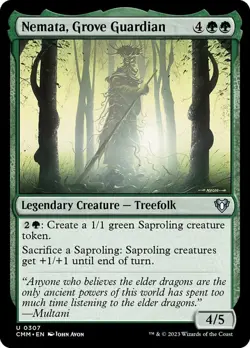 Nemata, Grove Guardian - Foil x1 - Commander Masters - NM-Mint, English - Comman - Image 1