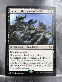 Curse of the Restless Dead Commander: Innistrad: Midnight Hunt Regular - Image 1