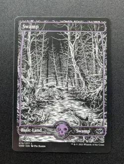Magic the Gathering SWAMP Innistrad: Crimson Vow #272 - Image 1