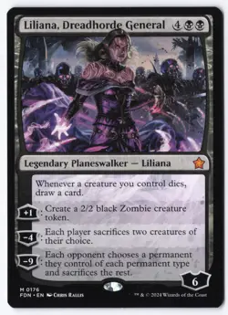 Liliana, Dreadhorde General M Foundations 176 LP - Image 1