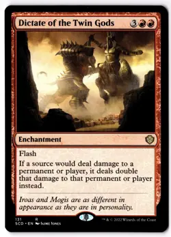 Dictate of the Twin Gods R Starter Commander Decks 131 NM - Image 1