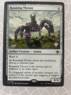 Roaming Throne - Promo Pack: The Lost Caverns of Ixalan English MTG NM Rare - Image 1