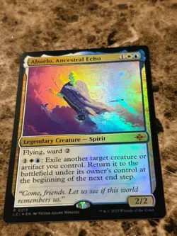 ABUELO, ANCESTRAL ECHO Magic MTG Lost Caverns of Ixalan Foil - Image 1