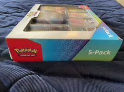 Pokemon Scarlet & Violet Paldean Fates 5 Mini Tins w/ 4 Promos Costco Bundle NEW - Image 3