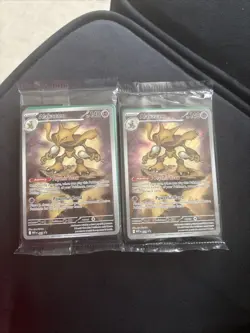 Alakazam 009 Black Star Promo Pokemon TCG Mega Evolution ETB Promo Sealed - Image 1