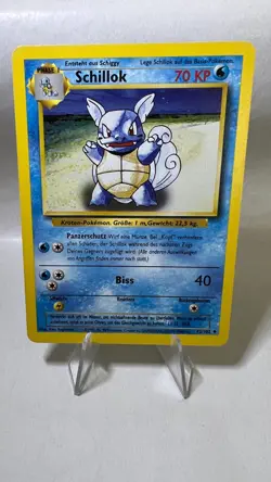 Bisaknosp Glutexo Schillok Pokemon Karten Set Deutsch Vintage Basis Set Sehr Gut - Image 4