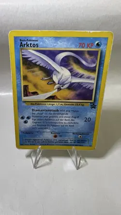 Arktos Promo Pokemon Karte Deutsch Vintage Gut Wizards Black Star Promo - Image 1