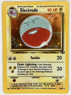 Electrode LP 2/64 Unlimited Jungle Pokemon TCG Holo - Image 1