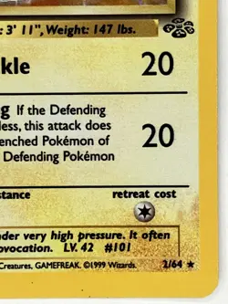 Electrode LP 2/64 Unlimited Jungle Pokemon TCG Holo - Image 5