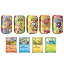 Pokemon Scarlet & Violet 151 Mini Tins 5 Pack Sealed Costco Bundle Box - Image 3
