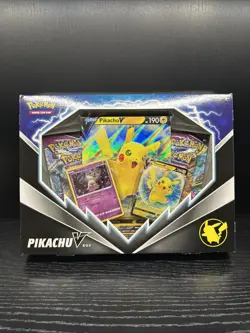 Pokemon TCG: Pikachu V Box Factory Sealed - Brilliant Stars Fusion Strike 820650851179 - Image 1