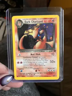 Pokemon Dark Charizard 21/82 Team Rocket 2000 1st Edition Vintage - Image 1