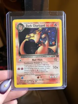 Pokemon Dark Charizard 21/82 Team Rocket 2000 1st Edition Vintage - Image 3