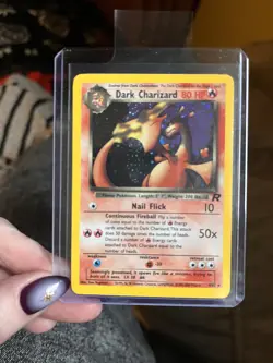 Pokemon Dark Charizard 21/82 Team Rocket 2000 1st Edition Vintage - Image 5