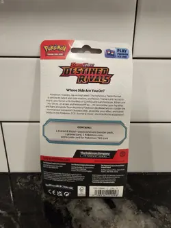 Pokemon Destined Rivals Single Pack Blister Zarude Sealed - Image 2