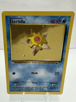 Sterndu Pokemon Karte Deutsch 1999 Vintage (65/102) Near Mint Basis Set - Image 1