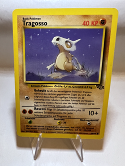 Tragosso Pokemon Karte Deutsch 1999 Vintage 50/64 Sehr gut Dschungel - Image 1