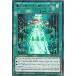 Harmonic Synchro Fusion Yu-Gi-Oh! MZMI-EN035 1st Ultra Rare - Image 1