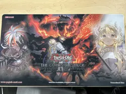 Yu-Gi-Oh Chronicles Deck The Fallen & The Virtuous Release Event PRIZE Playmat - Image 1