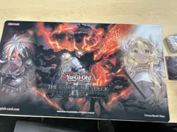 Yu-Gi-Oh Chronicles Deck The Fallen & The Virtuous Release Event PRIZE Playmat - Image 2