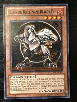 Horus the Black Flame Dragon LV4 - LP - LCYW-EN197 - Unlimited - Common - Image 1
