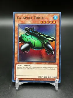 Yugioh Catapult Turtle MRD-EN075 Super RAre 25th Anniversary NM - Image 1