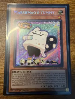 Marshmao ☆ Yummy | DOOD-EN024 | Secret Rare | Yu-Gi-Oh Doom of Dimensions | NM - Image 3