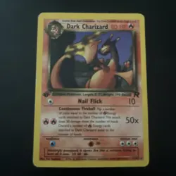 Dark Charizard 21/82 TCG Non-Holo Rare Pokemon Card MP - Image 1