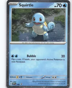 Squirtle - (Cosmos Holo) Promo SV: Scarlet & Violet Promo Cards 048 NM Pokemon - Image 1