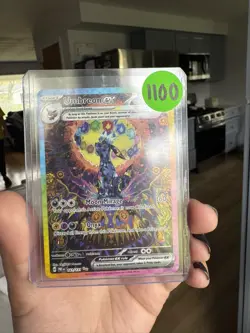Pokemon Umbreon EX 161/131 Prismatic Evolutions Holo Card Near Mint Condition - Image 2