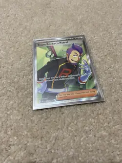Team Rockets Petrel 226/182 Destined Rivals Full Art Pokemon Card - Image 1