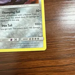 Steelix Rare Holo Card 139/236 Sm-Cosmic Eclipse Pokemon TCG 2019 - Image 4