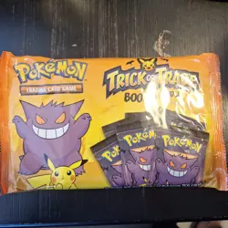 Pokemon TCG Trick or Trade BOOster Pack Bundle 40 Packs Halloween Cards Sealed 820650850783 - Image 1