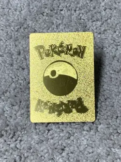 Pokemon Unique Tapu Koko VMax HP320 Hi-Gloss Gold Foil Fan Art Card LP - Image 2