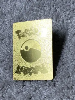 Pokemon Unique Tapu Koko VMax HP320 Hi-Gloss Gold Foil Fan Art Card LP - Image 3