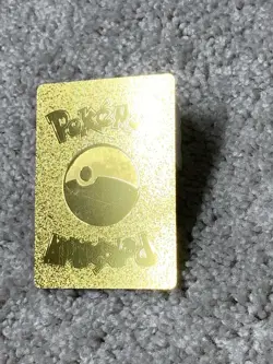 Pokemon Unique Salmence VMax HP320 Hi-Gloss Gold Foil Fan Art Card LP - Image 3