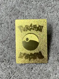 Pokemon Unique Butterfree VMax HP300 Hi-Gloss Gold Foil Fan Art Card LP - Image 2