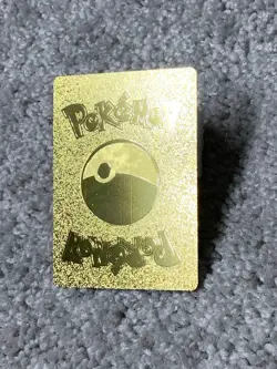 Pokemon Unique Butterfree VMax HP300 Hi-Gloss Gold Foil Fan Art Card LP - Image 3