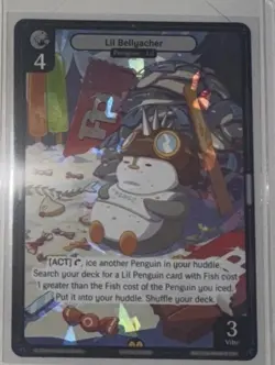 Vibes TCG Lil Bellyacher * ARCTIC FOIL * - Legend of the Lils Card - Image 1