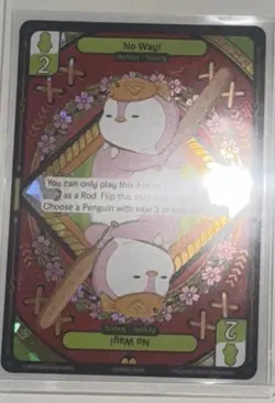 Vibes TCG No Way * ARCTIC FOIL * - Legend of the Lils Card - Image 1